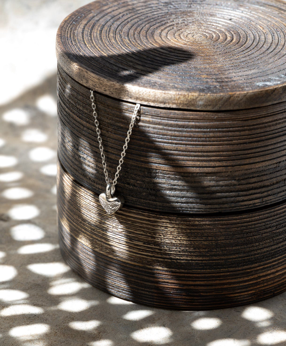Silver Heart Pendant Necklace – Thoughtful Handmade Gift, Minimal & Elegant